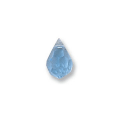 Preciosa Crystal Drop 10x6mm - Light Sapphire