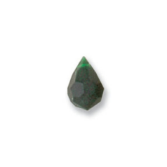 Preciosa Crystal Drop 10x6mm - Emerald