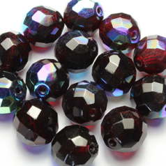 12mm Round - Amethyst AB