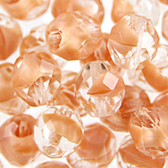 10mm Round - OPAL Pink/Crystal