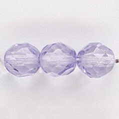 Bead, Czech firepolish, 8mm round faceted dipped, ALEXANDRITE