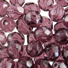 6mm Round - Amethyst