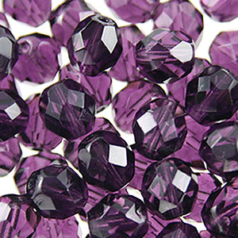 4mm Round - Dark Tanzanite