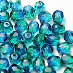 4mm Two-Tone - Sapphire/Emerald