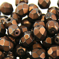 4mm Matte Pearl - Brown