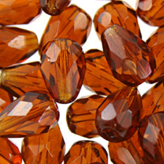 10x7mm Drop - Topaz