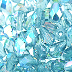 7x5mm Drop - Light Sapphire AB