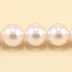 Czech Glass Pearl 8mm Round - Lt Mauve