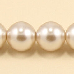 Czech Glass Pearl 10mm Round - Lt Bronze