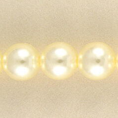 Czech Glass Pearl 8mm Round - Oyster