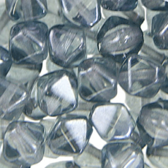 Czech Pressed Glass 6mm Diamond (hole size:1.1mm) -LUSTRE Montana