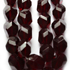 10mm Chevron - Garnet