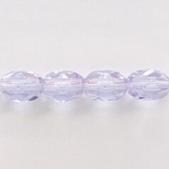 Bead, Czech firepolish, 7x5mm faceted oval, ALEXANDRITE