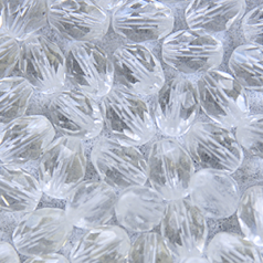 7x5mm Faceted Oval - Crystal