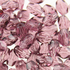 7x5mm Faceted Oval - Amethyst