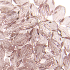 7x5mm Faceted Oval - Light Amethyst