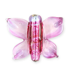 35x45mm Butterfly Silverlined - Fuchsia/Pink