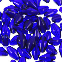 Preciosa Czech Glass Bead, 13.5x8mm (Hole size: 1.4mm)