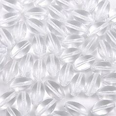 Preciosa Czech Glass Bead, 14x8mm (Hole Size: 1.4mm)