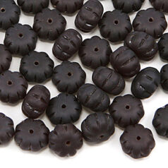 Preciosa Czech Glass Bead, 10.5mm (7mm thick, Hole size: 1.4mm)