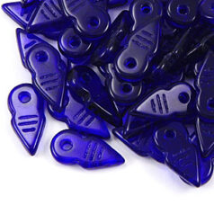 Preciosa Czech Glass Bead, 8x20mm (3mm thick, Hole size: 2.5mm)