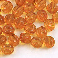 Preciosa Czech Glass Bead, 9mm (Hole size: 1.3mm)