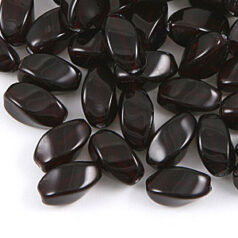 Preciosa Czech Glass Bead, 13x6.5mm (Hole size: 1.5mm)