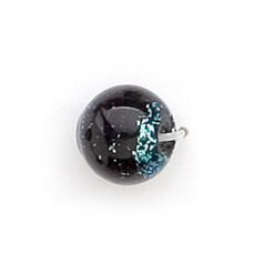 Dichroic Glass Bead - 8mm round