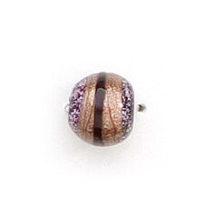 Dichroic Glass Bead - 8mm round