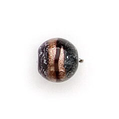 Dichroic Glass Bead - 8mm round