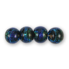 Dichroic Glass Bead - 10mm round