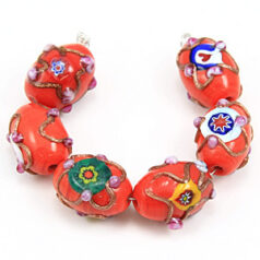 18x10mm Teardrop, RED