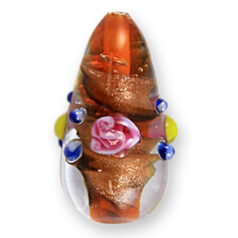 22x12mm Drop,  Venetian style,  LIGHT TOPAZ