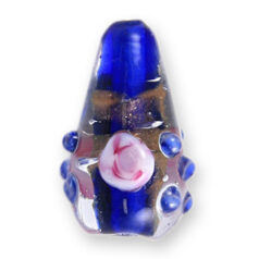 22x12mm Drop,  Venetian style,  BLUE