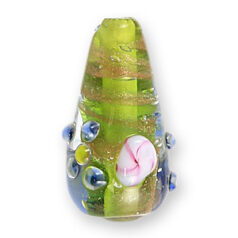 22x12mm Drop,  Venetian style, CHARTREUSE