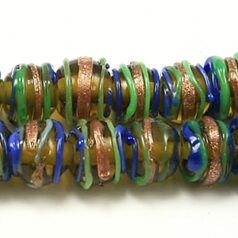 8mm Round Stripe - Trans. Brown