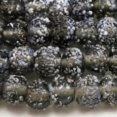 6mm Round Sugarcoat, GREY