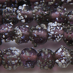 6mm Round Sugarcoat, VIOLET