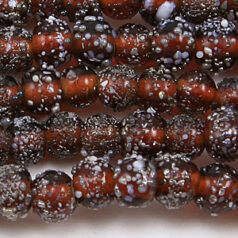 6mm Round Sugarcoat, BROWN