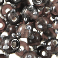 6mm Round Sputnik - Grey