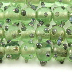 6mm Round Sputnik,  Pale Green