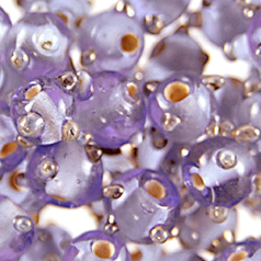 6mm Round Sputnik - Violet