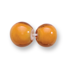 8mm Round Whiteheart - Topaz