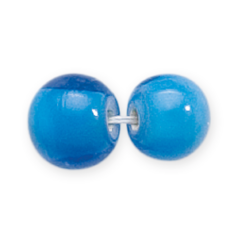 8mm Round Whiteheart - Lt. Aqua