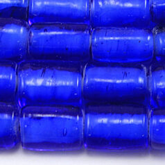 14x8mm Flat Tube Whiteheart - Lt. Sapphire