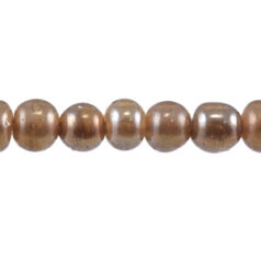 6mm Round Transparent Lustre - Grey