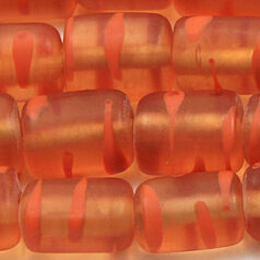 14mm Flat Tube Trans Matt Brushmark - Brown