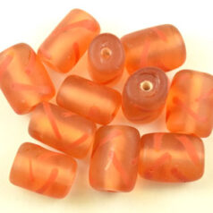 14mm Flat Tube Trans Matt Brushmark - Brown