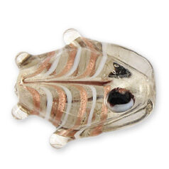 18x17mm Fish - Clear