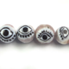 6mm Round Eye - Mauve